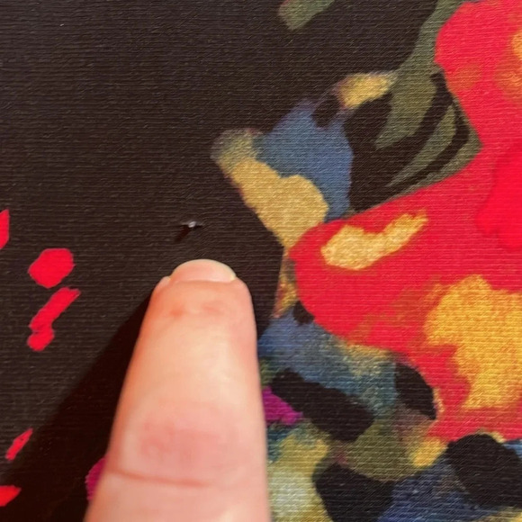 Vintage Y2K Jones New York Whimsigoth Floral Maxi Dress Empire/Baby Doll 16 - Picture 9 of 10